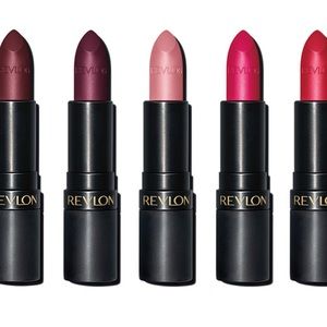 Revlon Super Lustrous Matte Lipstick Bundle of 3